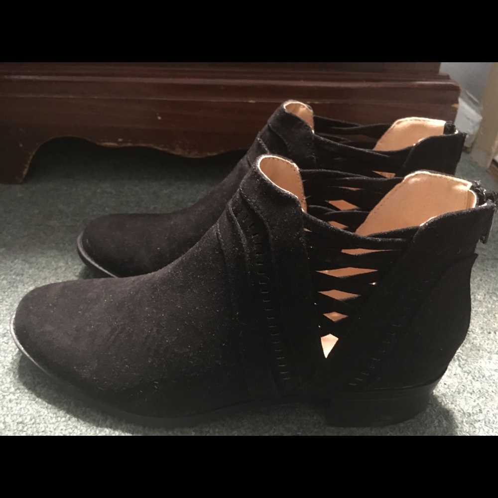 🌺Black Ankle Booties